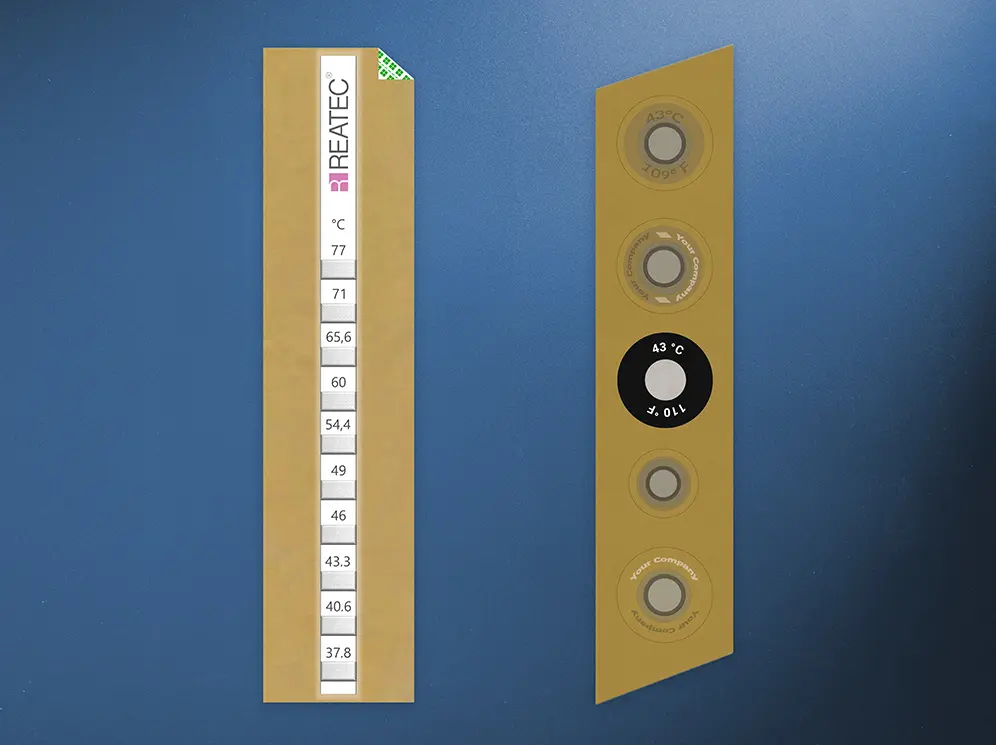 Temperaturindikatoren REATEC-P und REATEC-Messpunkte