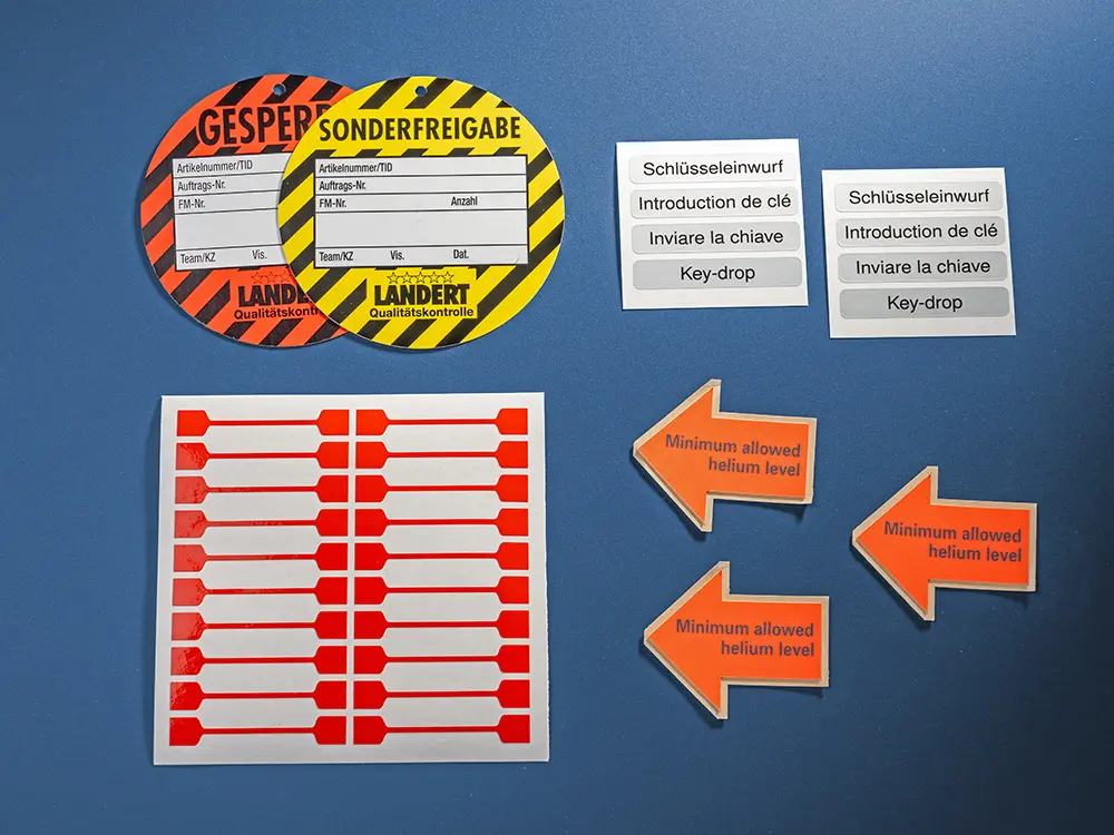 Sticker und Aufkleber