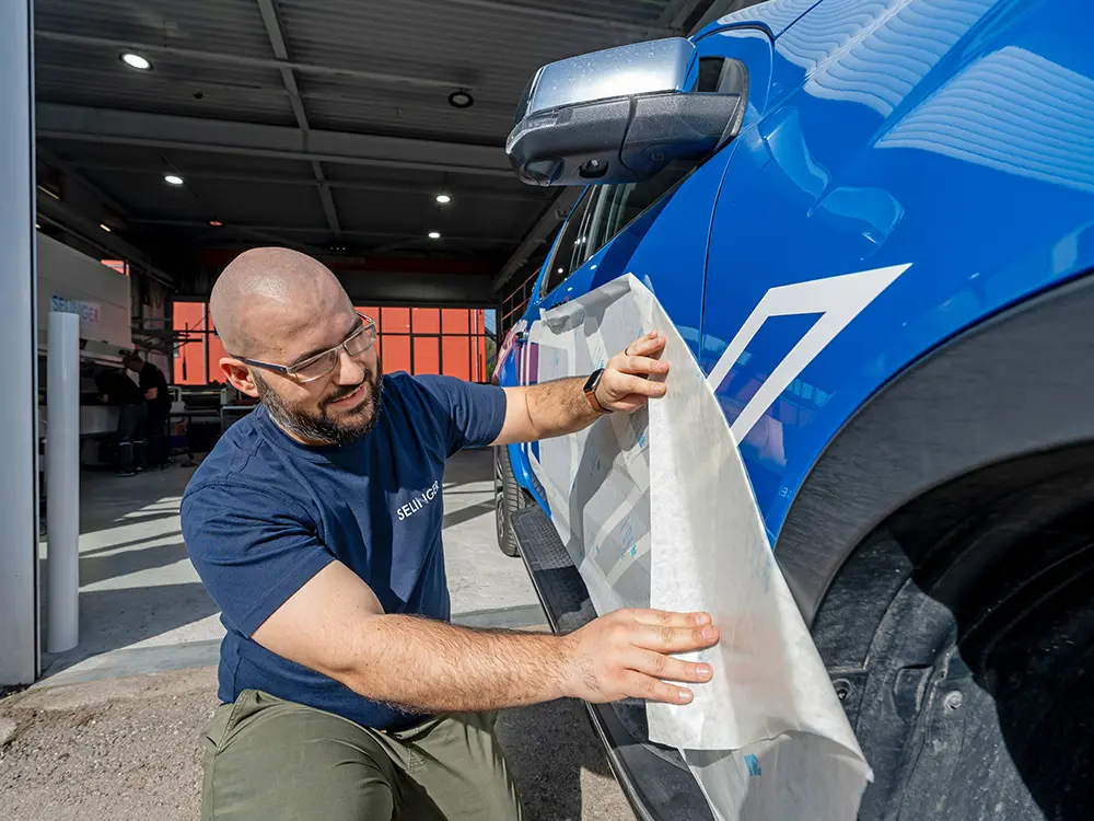 Fahrzeugbeschriftung