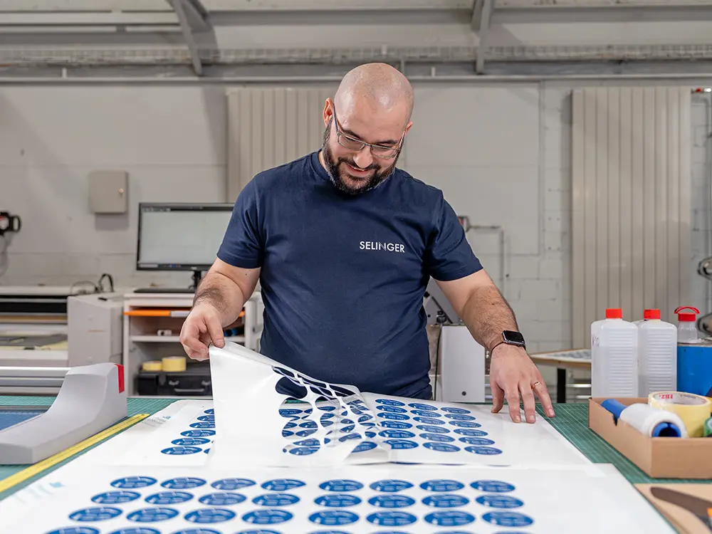 Plottschriften und Klebebuchstaben